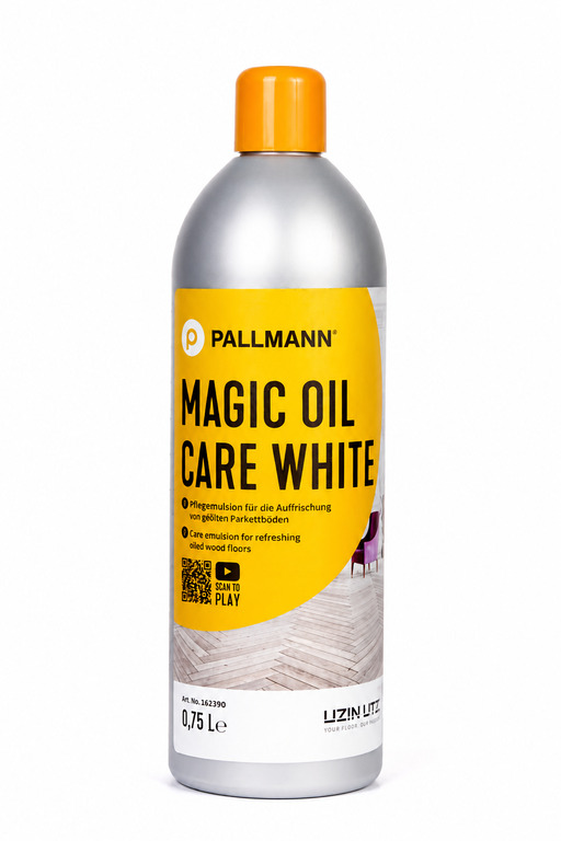 PALLMANN MAGIC OIL CARE WHITE уход за полами под белым маслом, 0,75л