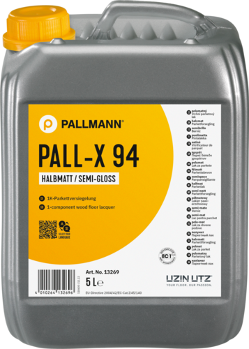 PALLMANN PALL-X 94 1К лак на водной основе, полумат 5л