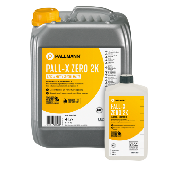 PALLMANN PALL-X ZERO 2К лак на водной основе, экстраматовый 5л
