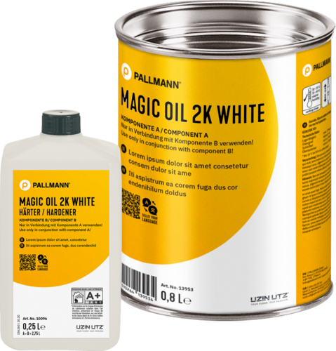 PALLMANN MAGIC OIL WHITE 2К масло цвет белый, 1л