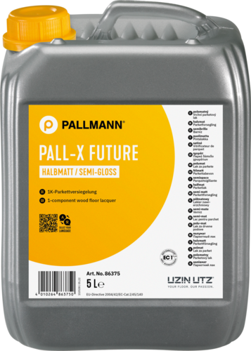 PALLMANN PALL-X FUTURЕ, 1К лак на водной основе, 5л