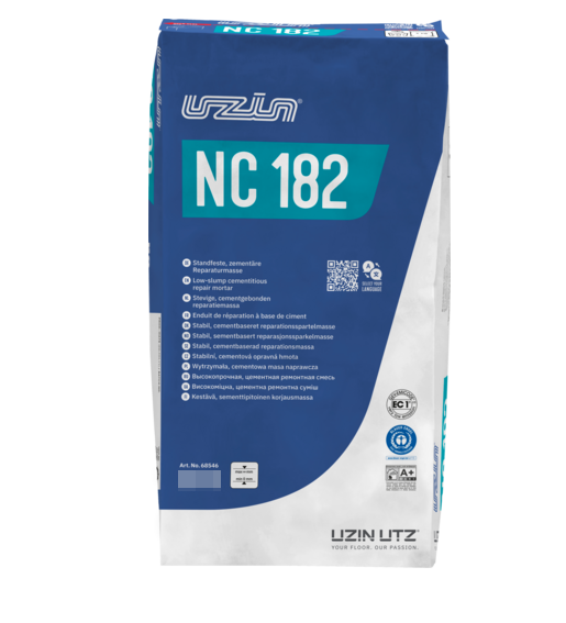 UZIN NC 182 цемент. ремонтная масса, 12.5кг для выравнивания оснований