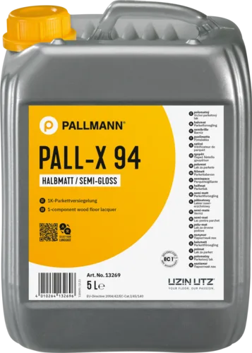 PALLMANN PALL-X 94 1К лак на водной основе, полумат, 5л