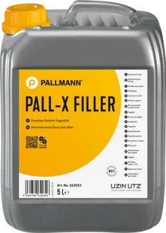 PALLMANN PALL-X FILLER шпаклевка до 3мм-6мм на водной основе, 5л