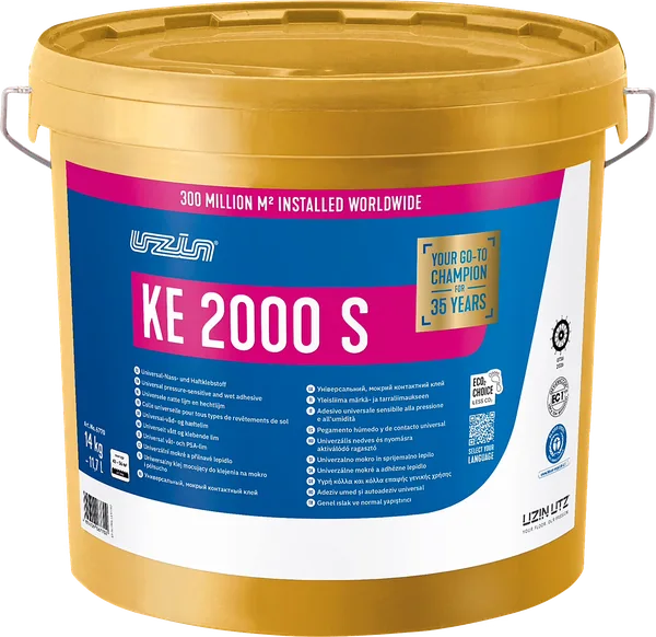 UZIN КЕ 2000 S универсальный, мощный клей для винила, 2кг