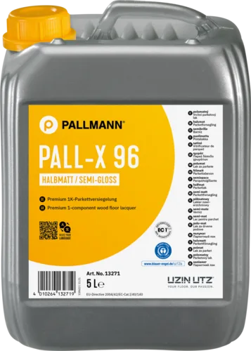 PALLMANN PALL-X 96 ORIGINAL 1К лак на водной основе, полумат, 1л