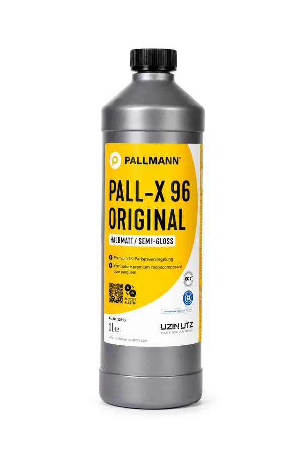 PALLMANN PALL-X 96 ORIGINAL 1К лак на водной основе, полумат, 1л