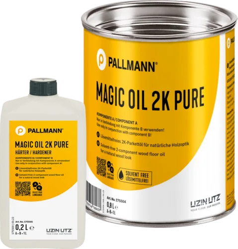 PALLMANN MAGIC OIL PURE 2К масло цвет натурального дерева, 1л